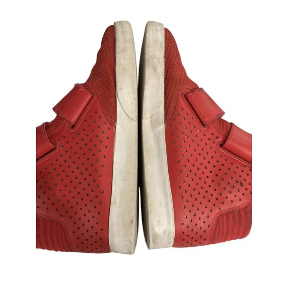 Nike 877473  flystepper 2k3 Men's Size 8 Red October hi-top Sneakers  shoes - Picture 5 of 7